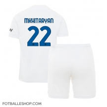 Inter Milan Henrikh Mkhitaryan #22 Replika Bortedrakt Barn 2023-24 Kortermet (+ bukser)