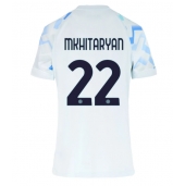Inter Milan Henrikh Mkhitaryan #22 Replika Bortedrakt Dame 2025-26 Kortermet