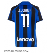 Inter Milan Joaquin Correa #11 Replika Hjemmedrakt 2022-23 Kortermet