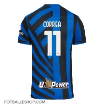Inter Milan Joaquin Correa #11 Replika Hjemmedrakt 2024-25 Kortermet