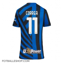 Inter Milan Joaquin Correa #11 Replika Hjemmedrakt Dame 2024-25 Kortermet