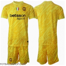 Inter Milan Keeper Replika Bortedrakt Barn 2024-25 Kortermet (+ bukser)