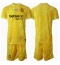 Inter Milan Keeper Replika Bortedrakt Barn 2024-25 Kortermet (+ bukser)