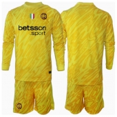 Inter Milan Keeper Replika Bortedrakt Barn 2024-25 Langermet (+ bukser)