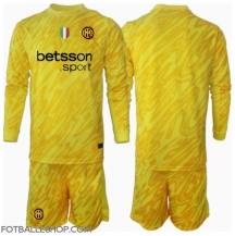 Inter Milan Keeper Replika Bortedrakt Barn 2024-25 Langermet (+ bukser)