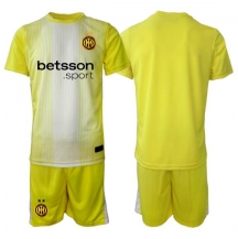 Inter Milan Keeper Replika Bortedrakt Barn 2025-26 Kortermet (+ bukser)