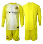 Inter Milan Keeper Replika Bortedrakt Barn 2025-26 Langermet (+ bukser)