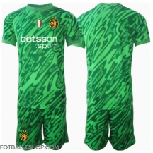 Inter Milan Keeper Replika Hjemmedrakt Barn 2024-25 Kortermet (+ bukser)