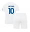 Inter Milan Lautaro Martinez #10 Replika Bortedrakt Barn 2023-24 Kortermet (+ bukser)