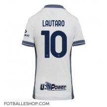 Inter Milan Lautaro Martinez #10 Replika Bortedrakt Dame 2024-25 Kortermet