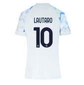 Inter Milan Lautaro Martinez #10 Replika Bortedrakt Dame 2025-26 Kortermet
