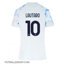 Inter Milan Lautaro Martinez #10 Replika Bortedrakt Dame 2025-26 Kortermet