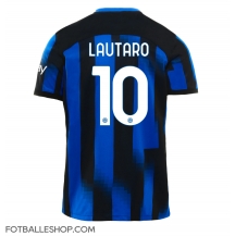 Inter Milan Lautaro Martinez #10 Replika Hjemmedrakt 2023-24 Kortermet