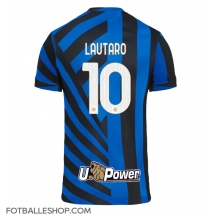 Inter Milan Lautaro Martinez #10 Replika Hjemmedrakt 2024-25 Kortermet