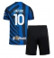 Inter Milan Lautaro Martinez #10 Replika Hjemmedrakt Barn 2024-25 Kortermet (+ bukser)