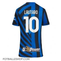 Inter Milan Lautaro Martinez #10 Replika Hjemmedrakt Dame 2024-25 Kortermet