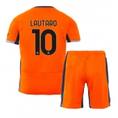 Inter Milan Lautaro Martinez #10 Replika Tredjedrakt Barn 2023-24 Kortermet (+ bukser)