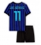 Inter Milan Luis Henrique #11 Replika Hjemmedrakt Barn 2025-26 Kortermet (+ bukser)