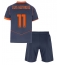 Inter Milan Luis Henrique #11 Replika Tredjedrakt Barn 2025-26 Kortermet (+ bukser)