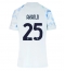 Inter Milan Manuel Akanji #25 Replika Bortedrakt Dame 2025-26 Kortermet