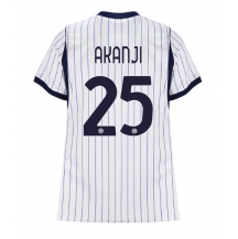Inter Milan Manuel Akanji #25 Replika Bortedrakt Dame 2026-27 Kortermet