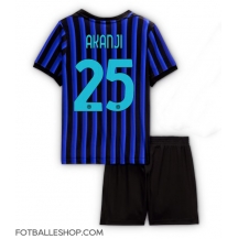 Inter Milan Manuel Akanji #25 Replika Hjemmedrakt Barn 2025-26 Kortermet (+ bukser)