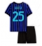 Inter Milan Manuel Akanji #25 Replika Hjemmedrakt Barn 2025-26 Kortermet (+ bukser)