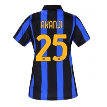 Inter Milan Manuel Akanji #25 Replika Hjemmedrakt Dame 2026-27 Kortermet
