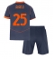 Inter Milan Manuel Akanji #25 Replika Tredjedrakt Barn 2025-26 Kortermet (+ bukser)