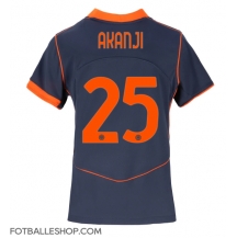 Inter Milan Manuel Akanji #25 Replika Tredjedrakt Dame 2025-26 Kortermet