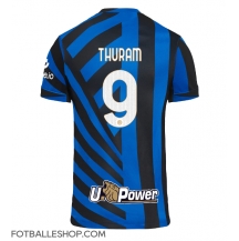 Inter Milan Marcus Thuram #9 Replika Hjemmedrakt 2024-25 Kortermet