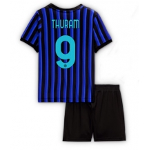 Inter Milan Marcus Thuram #9 Replika Hjemmedrakt Barn 2025-26 Kortermet (+ bukser)