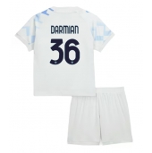Inter Milan Matteo Darmian #36 Replika Bortedrakt Barn 2025-26 Kortermet (+ bukser)