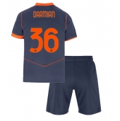 Inter Milan Matteo Darmian #36 Replika Tredjedrakt Barn 2025-26 Kortermet (+ bukser)
