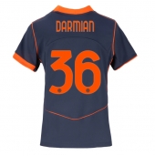 Inter Milan Matteo Darmian #36 Replika Tredjedrakt Dame 2025-26 Kortermet