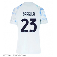 Inter Milan Nicolo Barella #23 Replika Bortedrakt Dame 2025-26 Kortermet