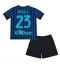Inter Milan Nicolo Barella #23 Replika Hjemmedrakt Barn 2025-26 Kortermet (+ bukser)