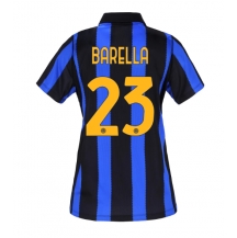 Inter Milan Nicolo Barella #23 Replika Hjemmedrakt Dame 2026-27 Kortermet