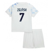 Inter Milan Piotr Zielinski #7 Replika Bortedrakt Barn 2025-26 Kortermet (+ bukser)
