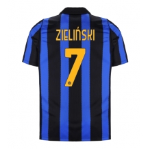Inter Milan Piotr Zielinski #7 Replika Hjemmedrakt 2026-27 Kortermet