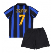 Inter Milan Piotr Zielinski #7 Replika Hjemmedrakt Barn 2026-27 Kortermet (+ bukser)