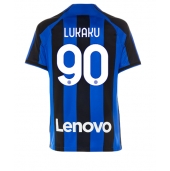 Inter Milan Romelu Lukaku #90 Replika Hjemmedrakt 2022-23 Kortermet