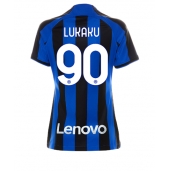 Inter Milan Romelu Lukaku #90 Replika Hjemmedrakt Dame 2022-23 Kortermet