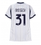 Inter Milan Yann Bisseck #31 Replika Bortedrakt Dame 2026-27 Kortermet