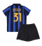 Inter Milan Yann Bisseck #31 Replika Hjemmedrakt Barn 2026-27 Kortermet (+ bukser)