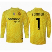Inter Milan Yann Sommer #1 Keeper Replika Bortedrakt 2024-25 Langermet