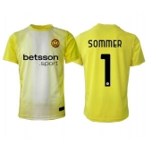 Inter Milan Yann Sommer #1 Keeper Replika Bortedrakt 2025-26 Kortermet