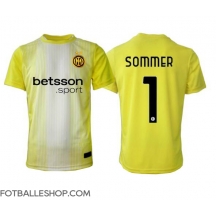 Inter Milan Yann Sommer #1 Keeper Replika Bortedrakt 2025-26 Kortermet