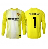 Inter Milan Yann Sommer #1 Keeper Replika Bortedrakt 2025-26 Langermet