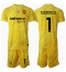 Inter Milan Yann Sommer #1 Keeper Replika Bortedrakt Barn 2024-25 Kortermet (+ bukser)